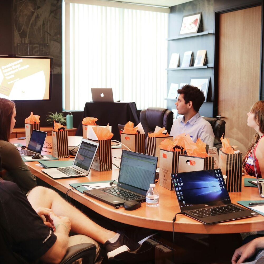 The Kydena team working together